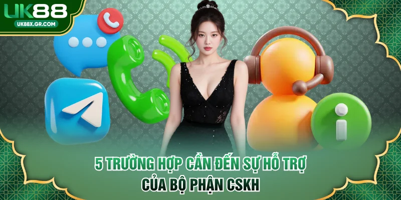 5 trường hợp cần đến sự hỗ trợ của bộ phận CSKH