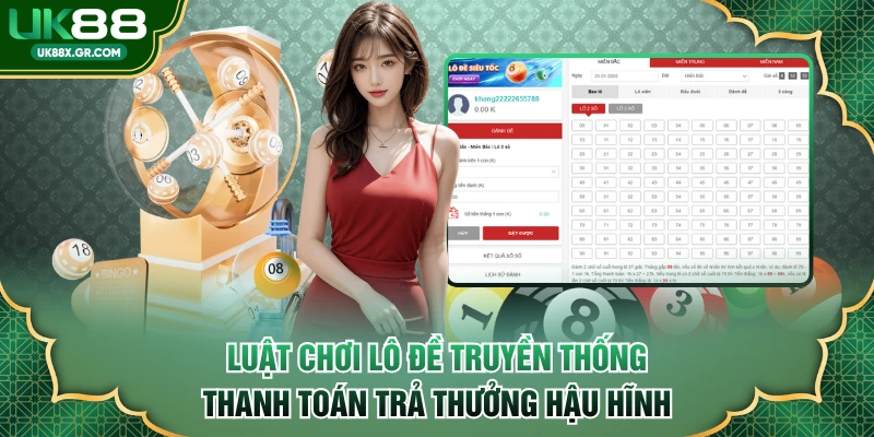 Luật chơi lô đề truyền thống thanh toán trả thưởng hậu hĩnh