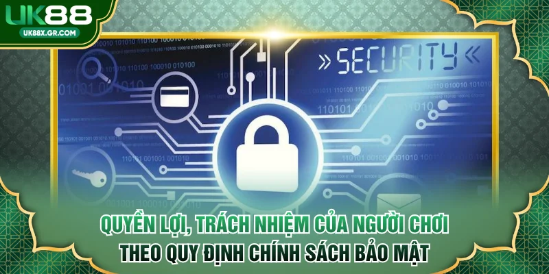 Quyền lợi, trách nhiệm của người chơi theo quy định chính sách bảo mật