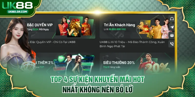 Top 4 sự kiện khuyến mãi hot nhất không nên bỏ lỡ